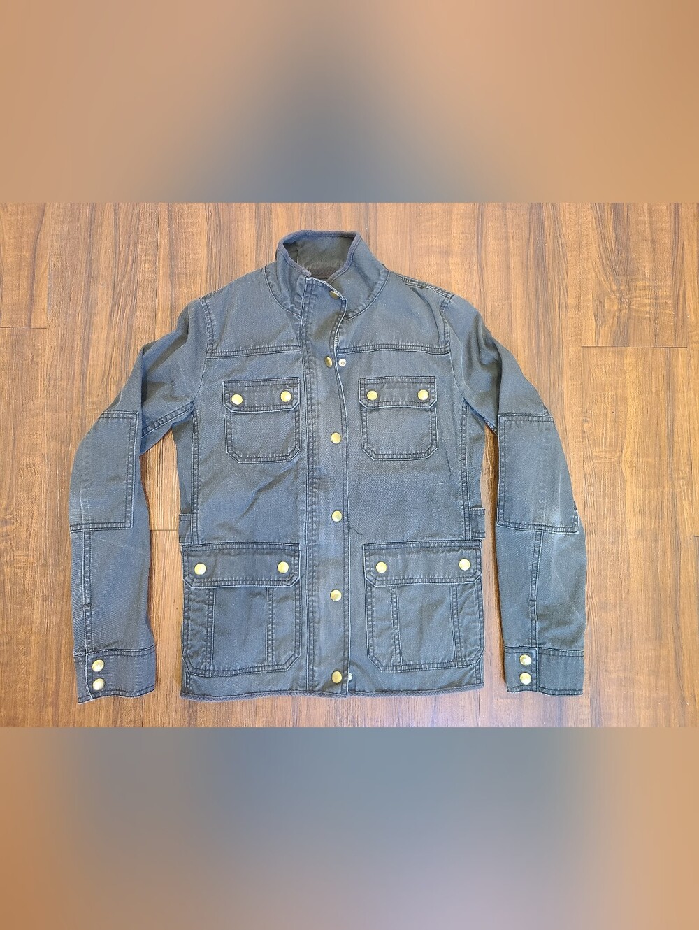 J.Crew The Downtown Field Jacket Utility Jacket Olive Gray Women’s XXS